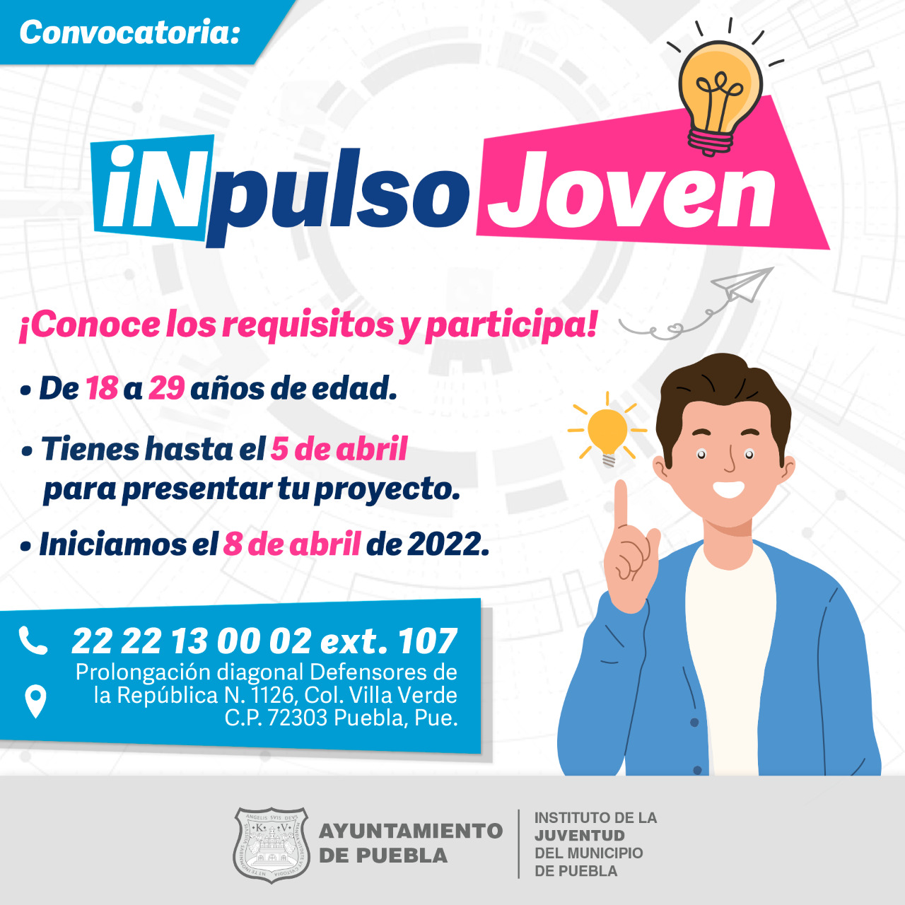 El IMJ lanza la convocatoria iNpulso Joven