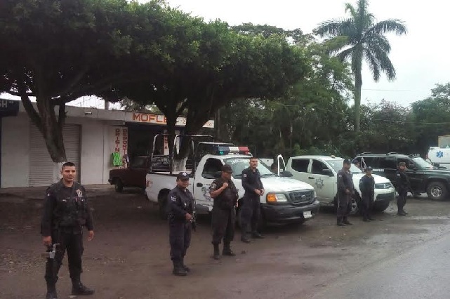 Incrementan seguridad en límites de Puebla con Veracruz