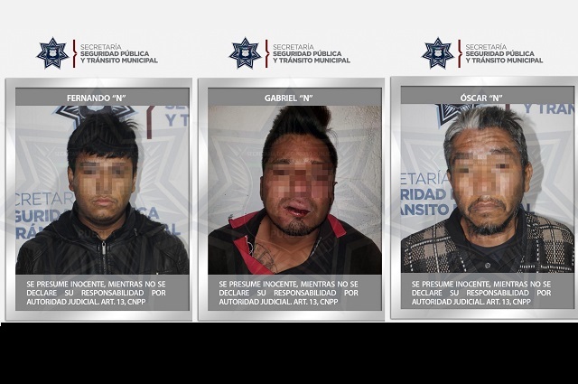 Libres, dos piperos detenidos tras balacera en Los Cerritos
