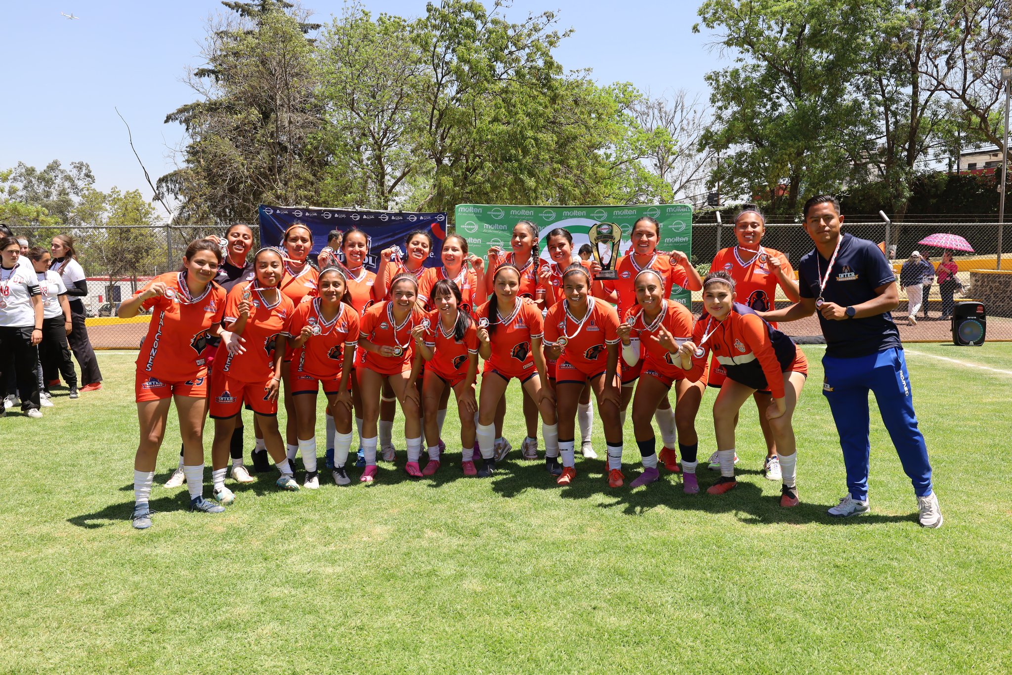 La Inter obtiene el subcampeonato nacional de futbol soccer femenil