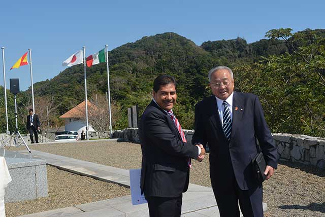 En Onjuku Japón, edil de Tecamachalco fortalece intercambio cultural