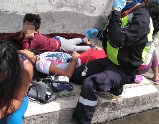 Se intoxica familia con monóxido de carbono en Puebla