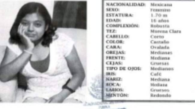 Airam Ximena de 16 años desapareció en la Rivera Anaya