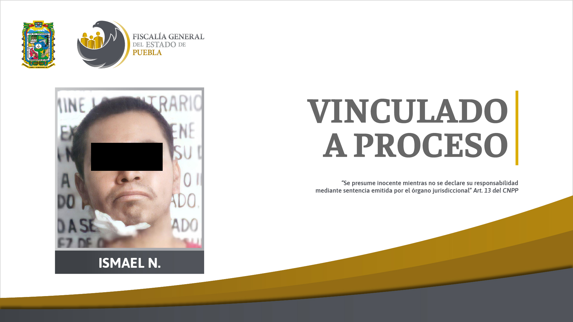 Detiene a Ismael por tocamientos lascivos contra menor de edad en Tehuacán