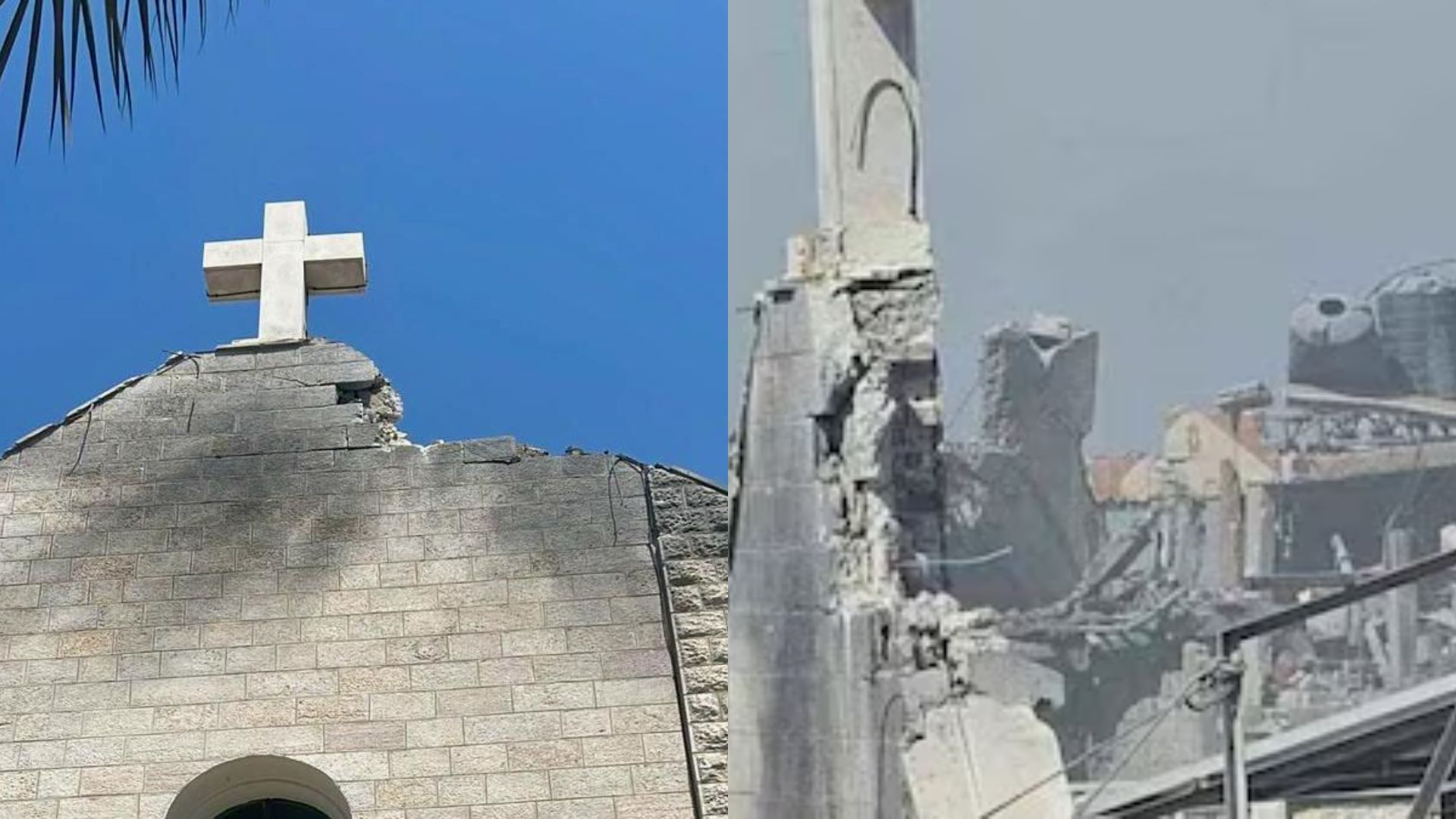 Israel lanza misiles contra la única iglesia cristiana en Gaza, y asesinan a dos fieles 