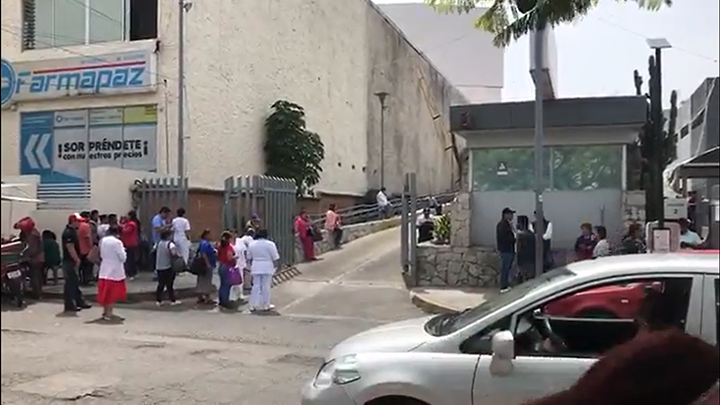 Reportan evacuación del Hospital ISSSTE Puebla