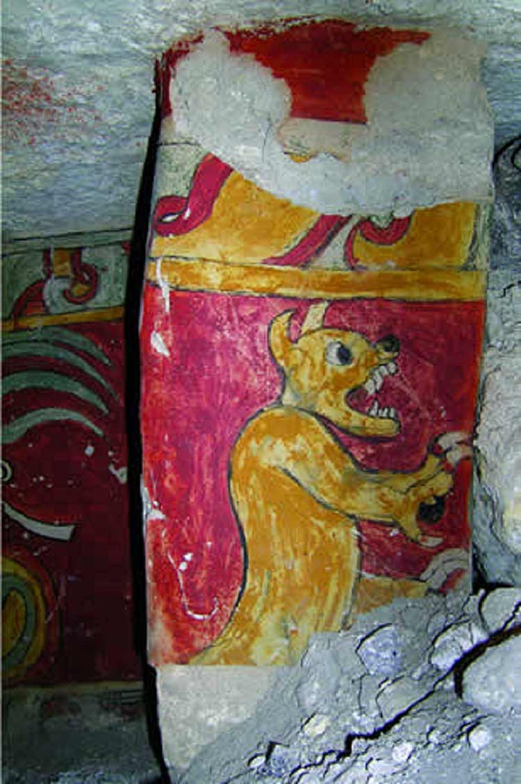 Interviene INAH en entierro prehispánico hallado en Ixcaquixtla