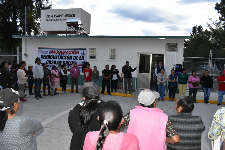 Inauguran en Ixcaquixtla casa de salud 