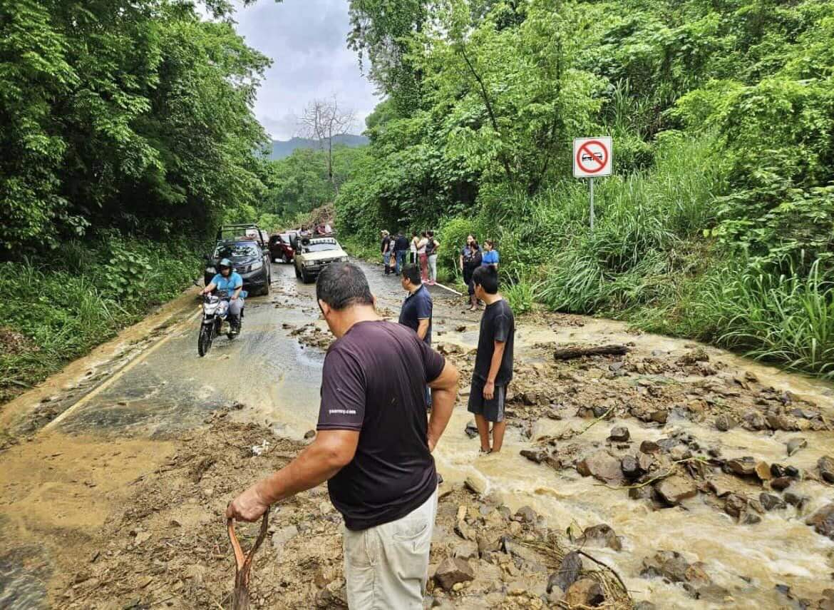 Apapantilla, la comunidad que registra la mayor lluvia acumulada en el país