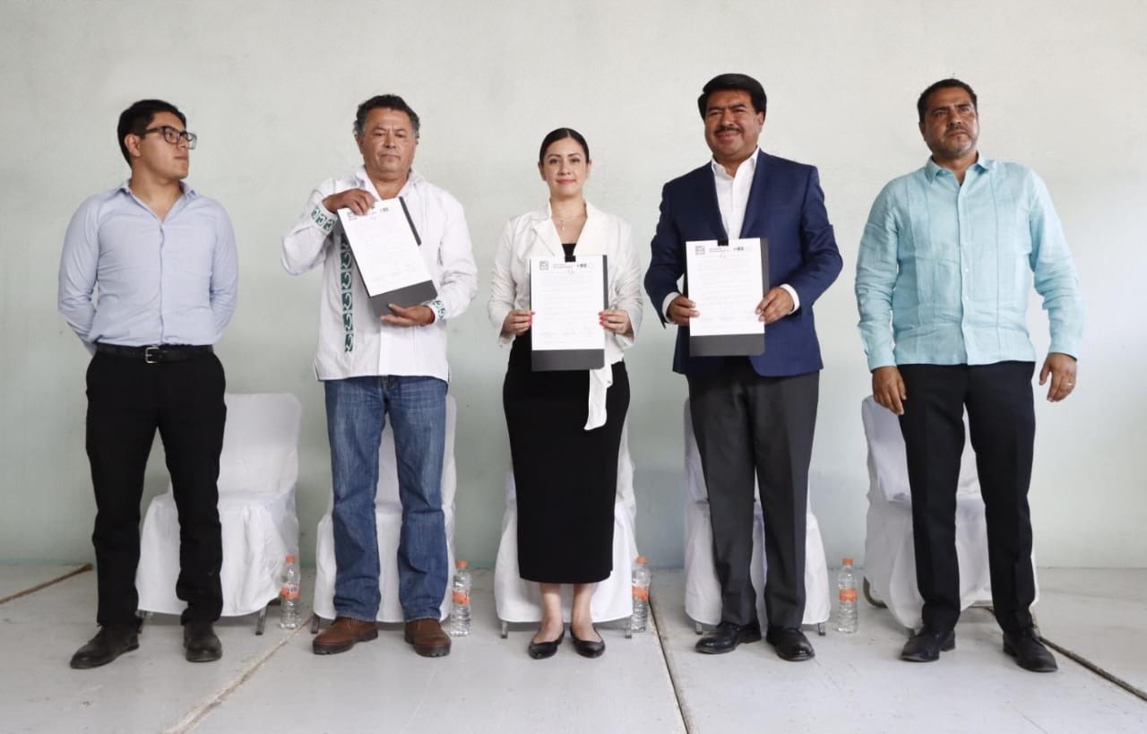 Firman Segob y Nueva Alianza Pacto de Civilidad para elecciones pacíficas – Municipios Puebla