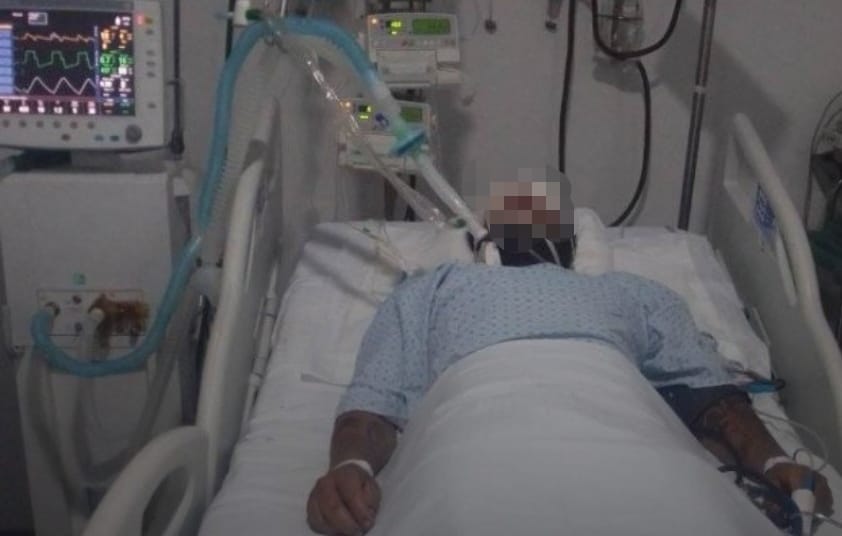 Piden apoyo para joven que le explotó celular en Santiago Miahuatlán  