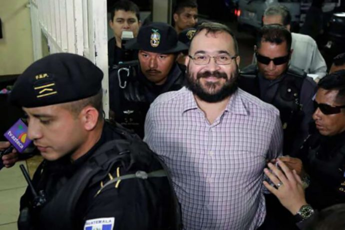 Javier Duarte se declara culpable, y podría salir libre en tres años