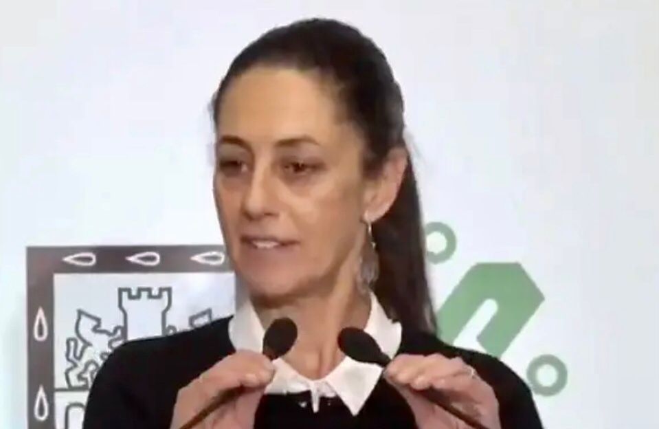  Claudia Sheinbaum, jefa de Gobierno de CDMX, rechaza persecución política 