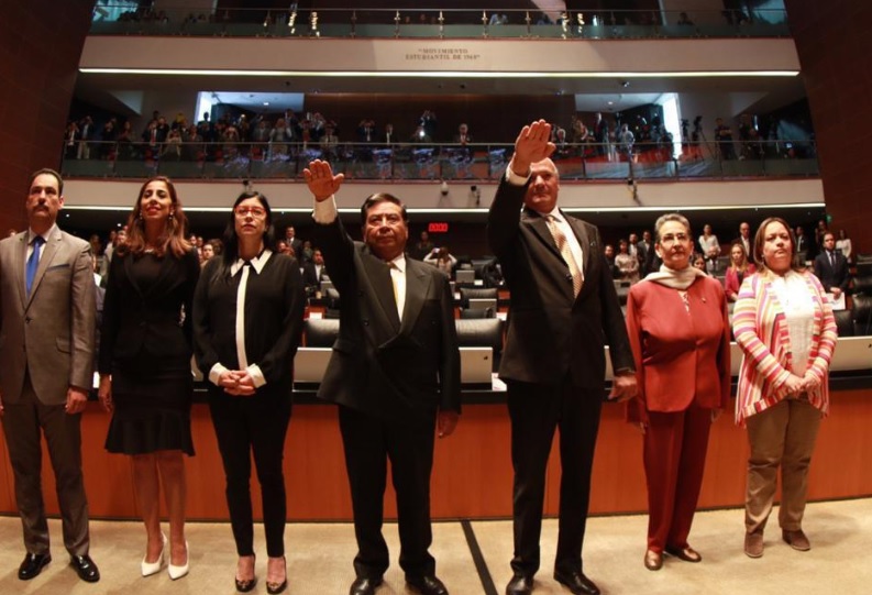 Llega al Senado Jesús Encinas como suplente de Alejandro Armenta