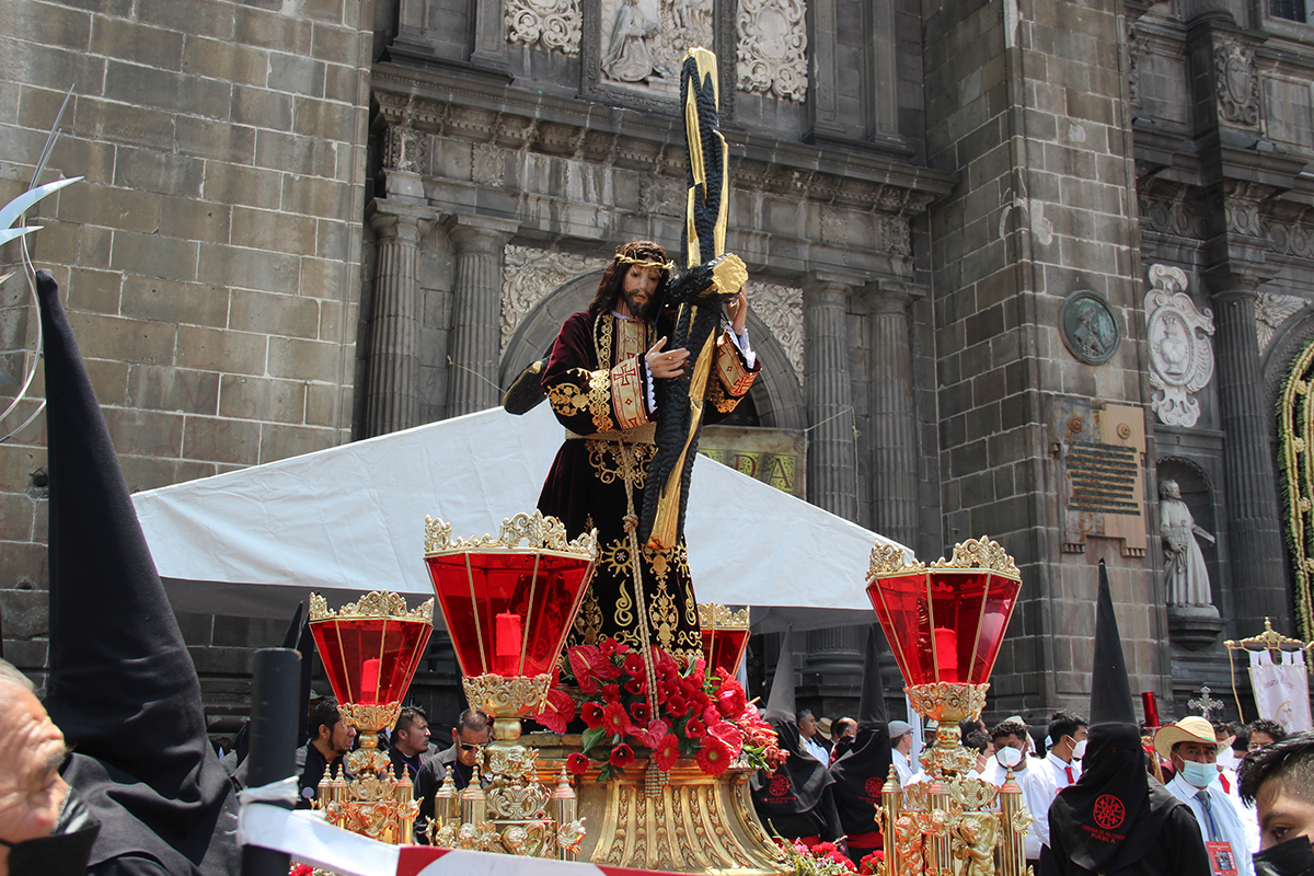 Despliegue de Seguridad para la Procesión de Viernes Santo en Puebla