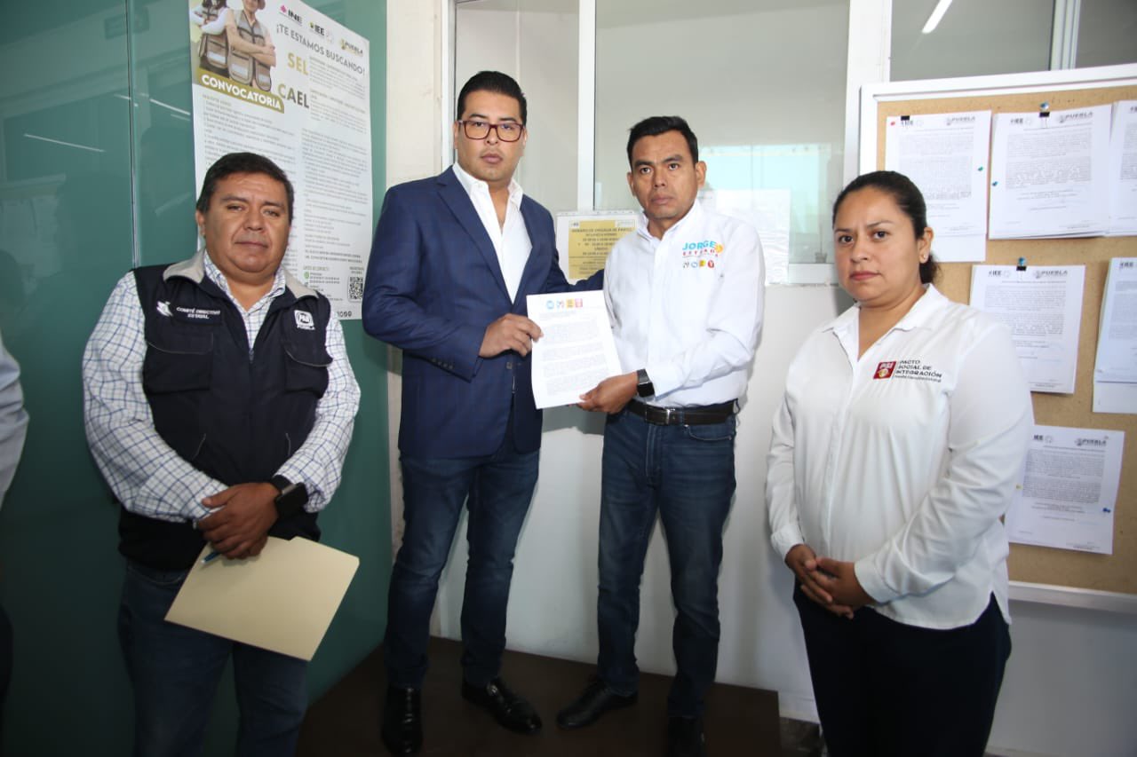 Candidato del PRI a alcaldía de Tehuitzingo pide protección al IEE