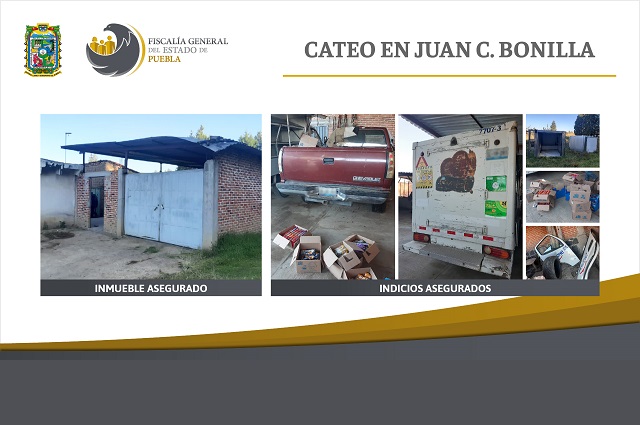 Detectan bodega con mercancía robada en Juan C.Bonilla