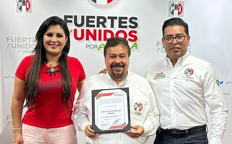 Asume Juan de Dios Bravo Jiménez dirigencia municipal del PRI en Puebla