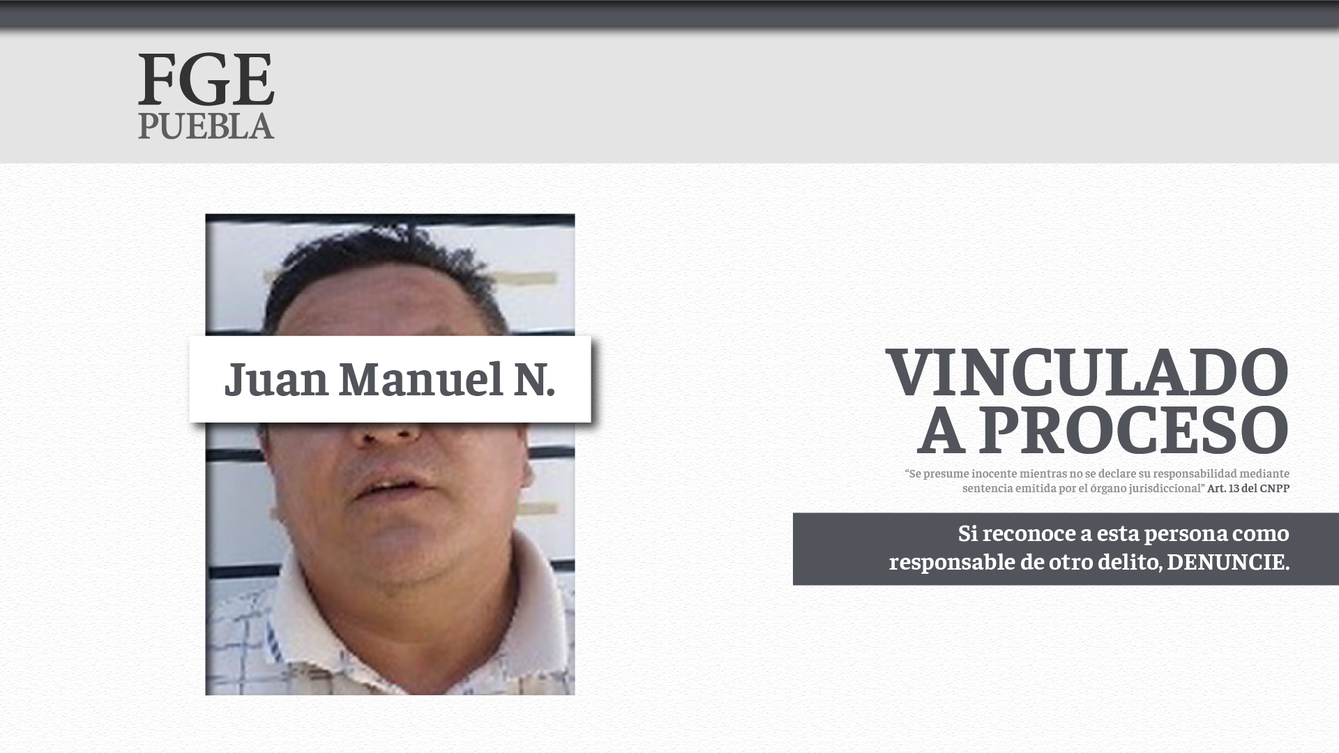 Vinculan a proceso a ex comandante del CERESO de Tepexi por tratos inhumanos 