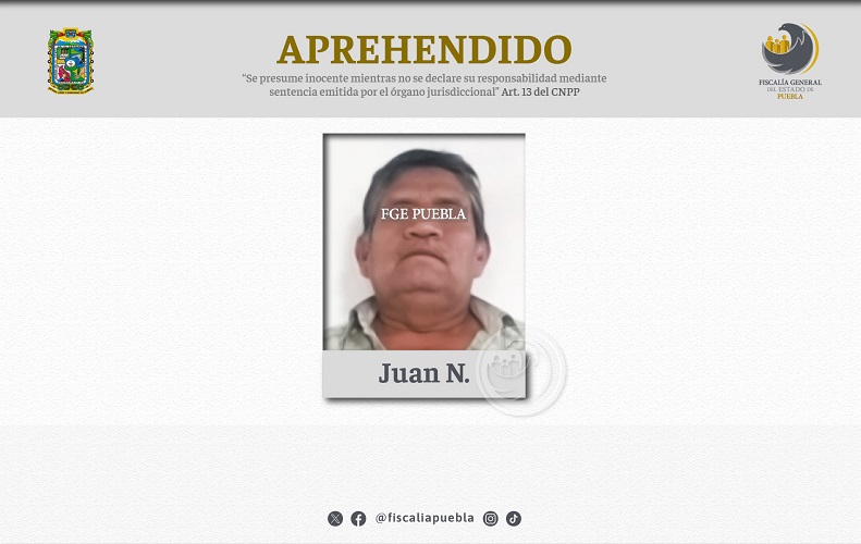 Cae Juan en la CDMX por presunto secuestro de pastelero en Izúcar