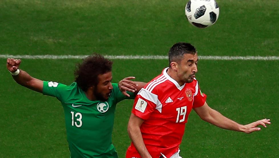 Rusia pasa 5-0 sobre Arabia Saudí en inauguración del Mundial