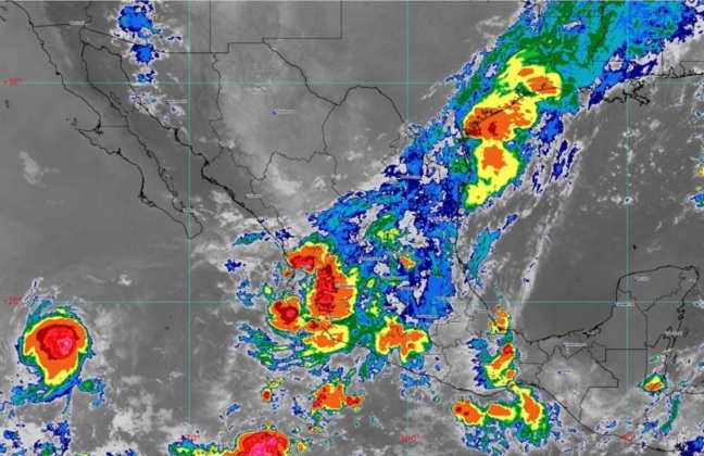 Fuertes lluvias y viento se esperan este jueves en Puebla