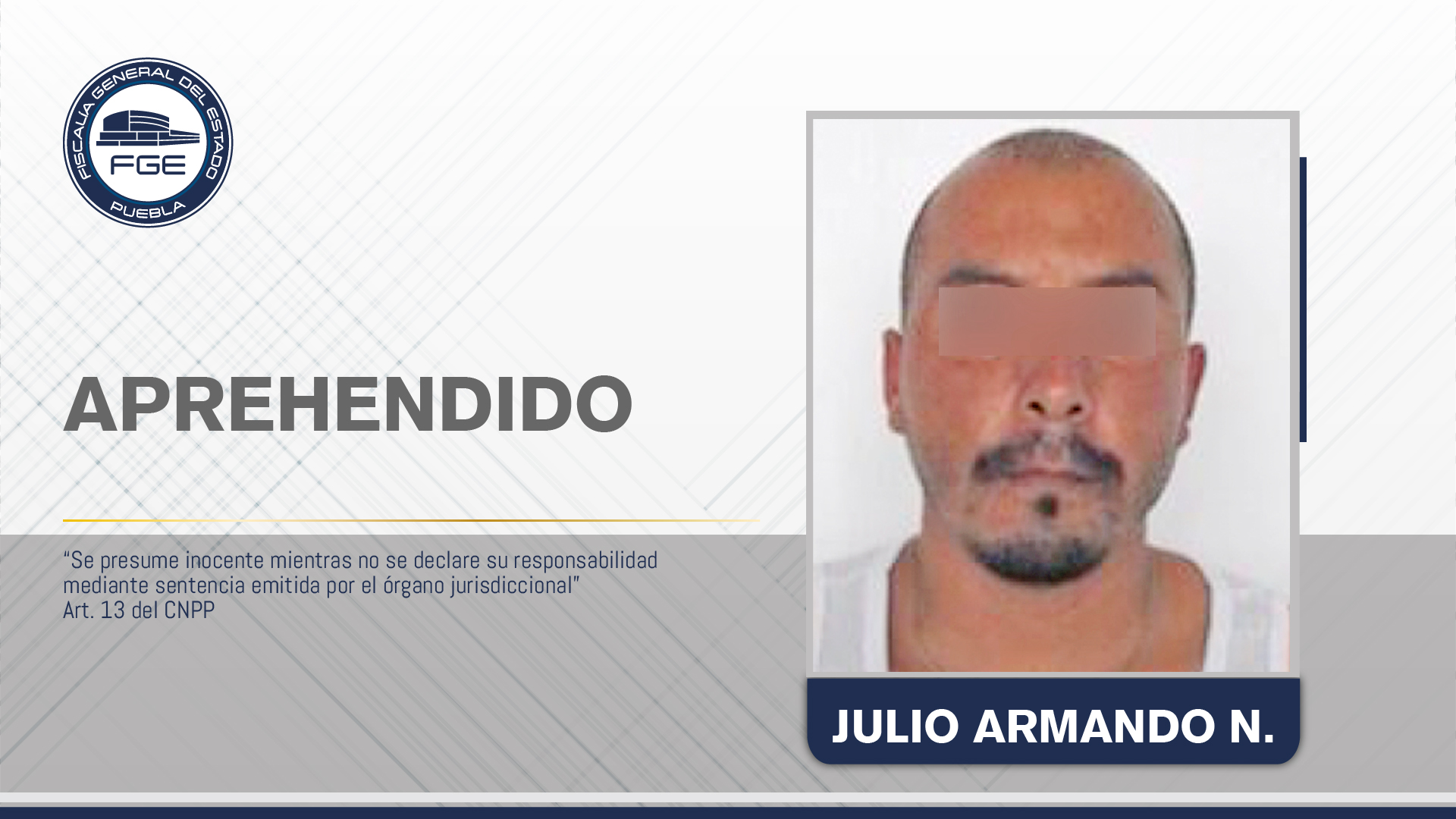 Julio desapareció a su pareja en Atlixco y no hallan el cuerpo