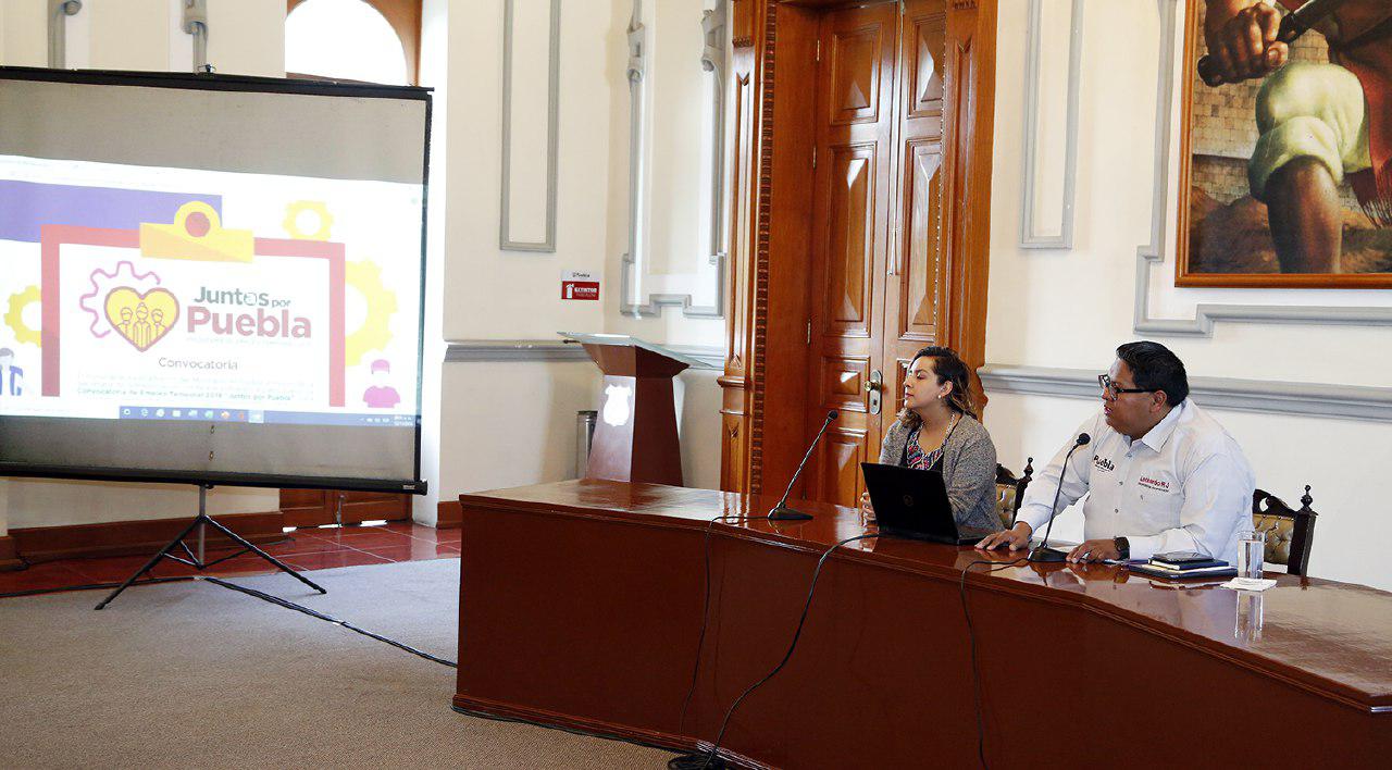 SECAD lanza el programa temporal de empleo Juntos por Puebla