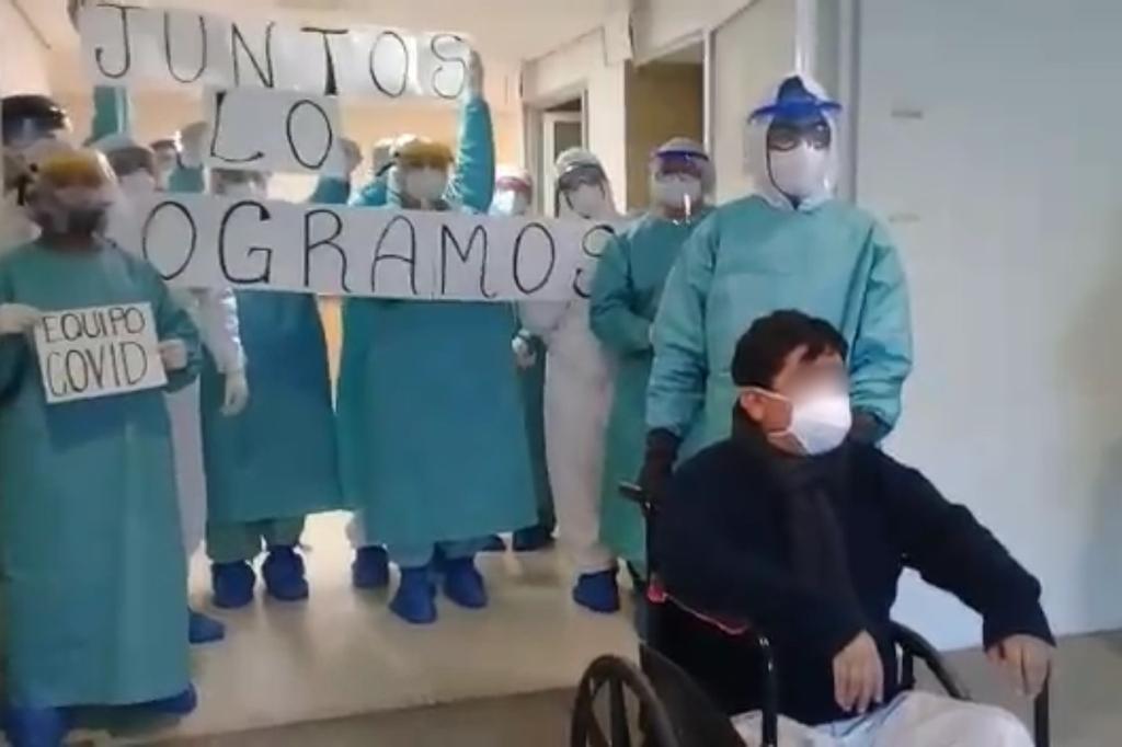 IMSS en Tehuacán da de alta a primer paciente recuperado de covid-19