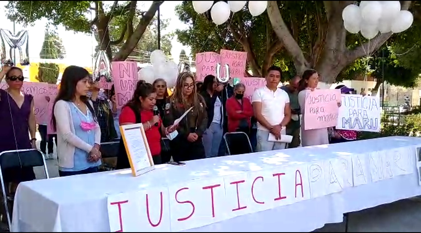 Queremos salir sin miedo: exigen justicia para Maru