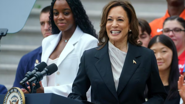 La voltereta de Kamala Harris