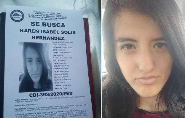 Karen desapareció en Xilotzingo, Puebla; ayuda a encontrarla