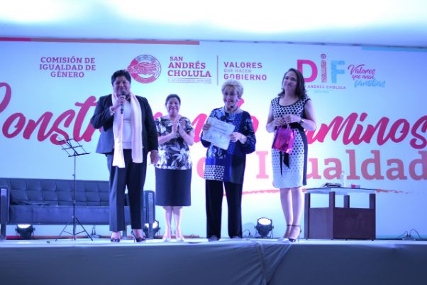 San Andrés Cholula conmemoró el Día de la Mujer