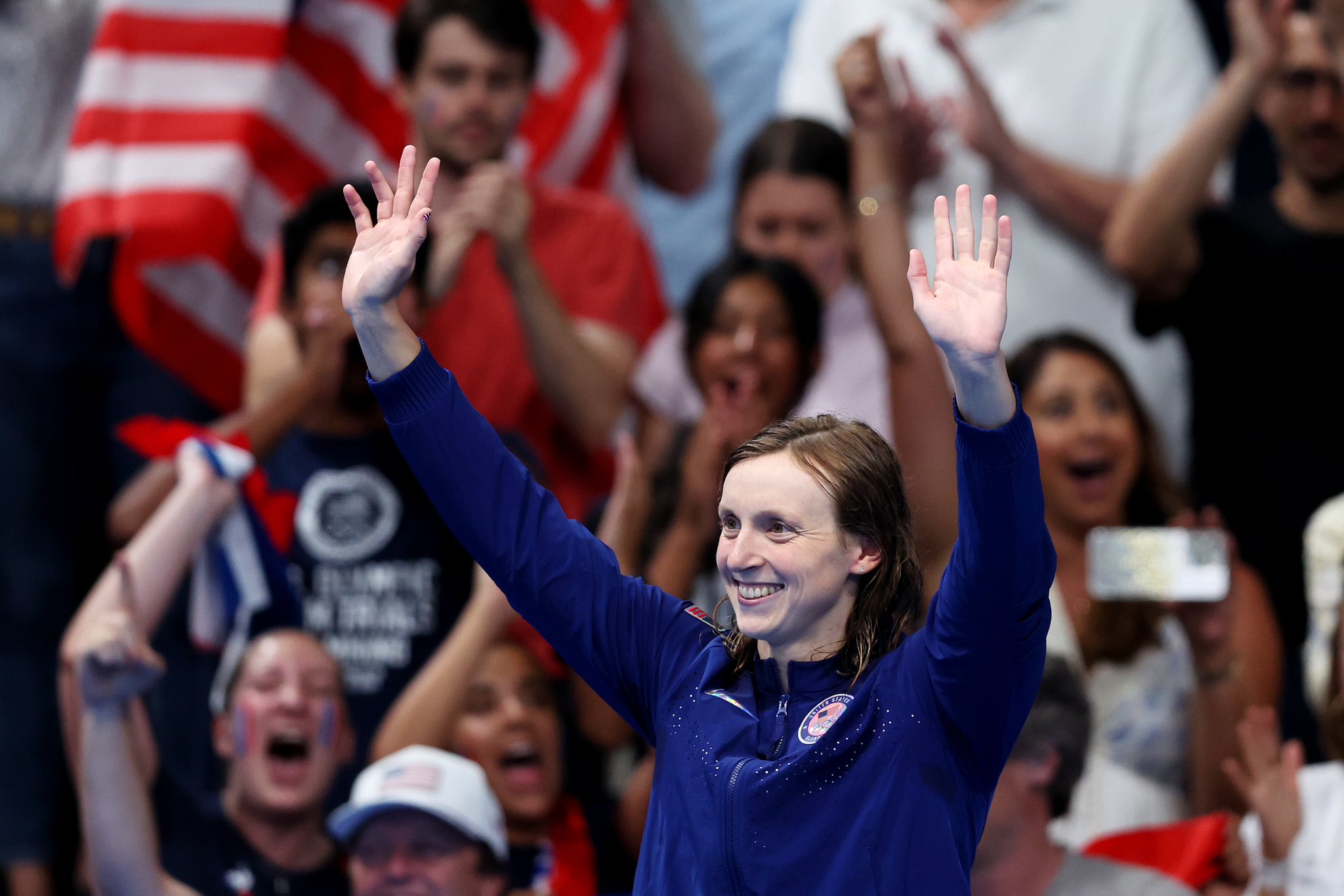 Katie Ledecky, se convierte en la mujer estadounidense con más medallas olímpicas