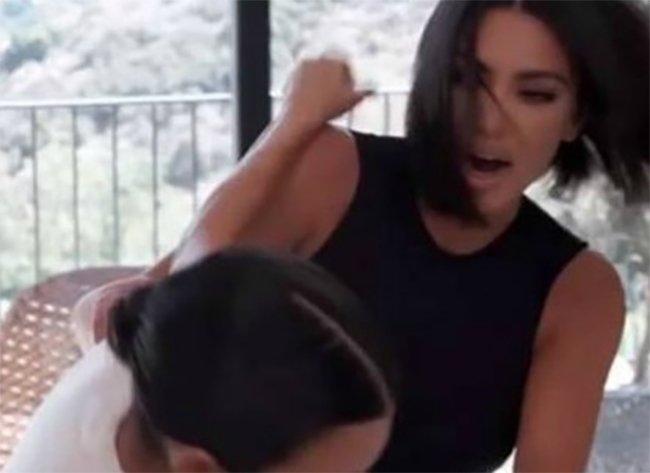 Kim Kardashian habla sobre la pelea con Kourtney