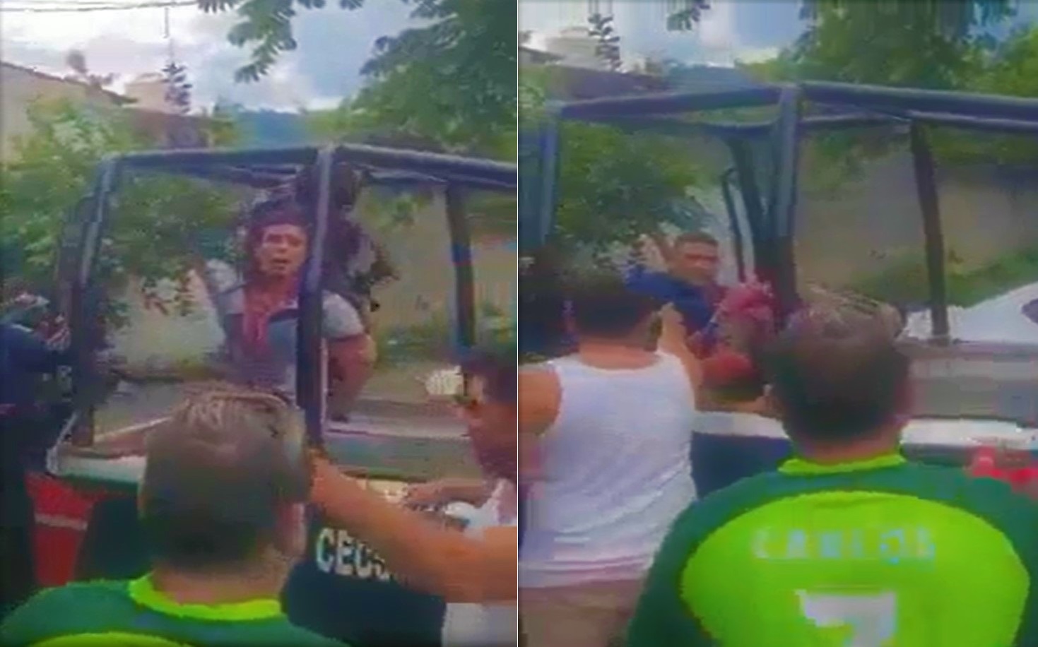 Policías de Xicotepec balean a un joven y pobladores casi los linchan