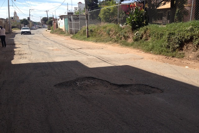 Reconstruir camino a Coronango costará 12 mdp, confirma San Pedro