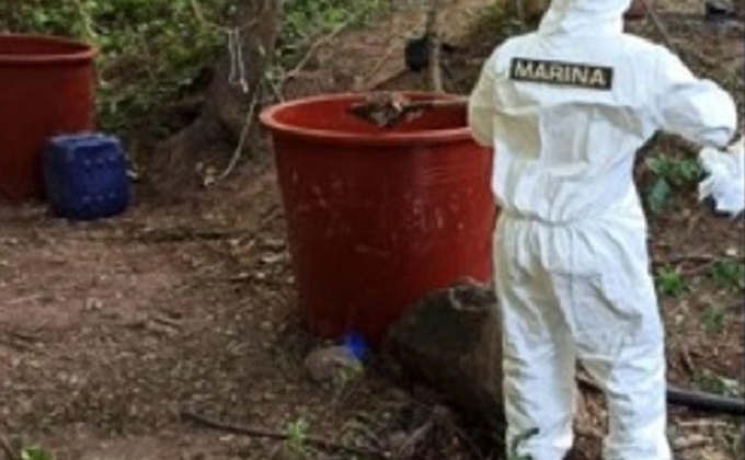 Hallan 6 laboratorios clandestinos de metanfetamina en Sinaloa
