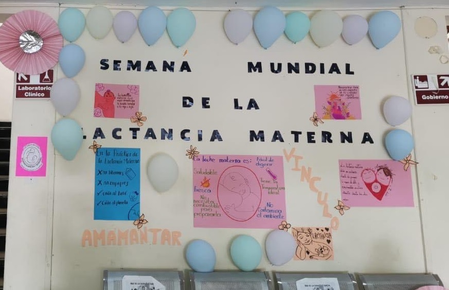 Celebran Semana de Lactancia en IMSS Metepec