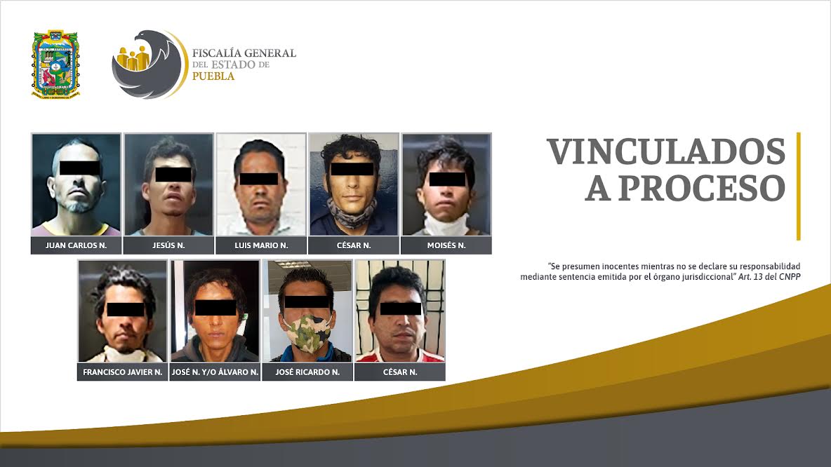 A prisión ocho ladrones de Puebla