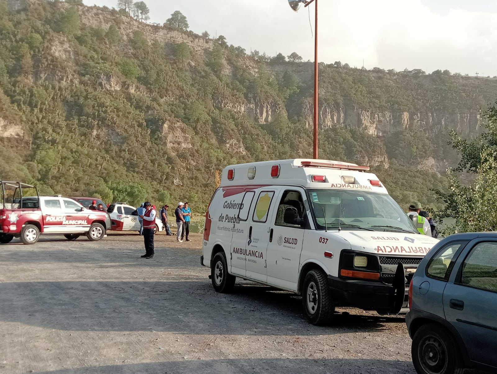 Dos hermanos adolescentes se ahogaron en la Laguna de Aljojuca