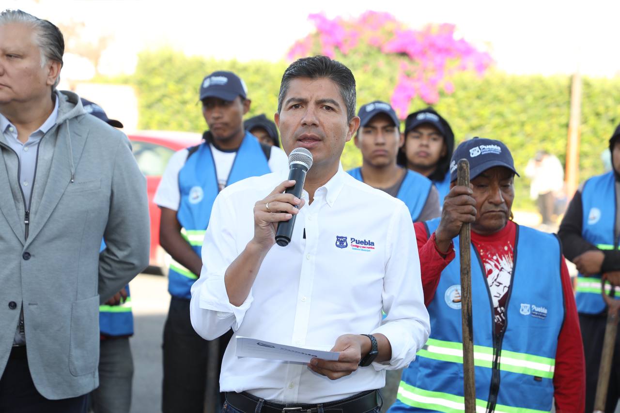 Eduardo Rivera buscará acercamiento con AMLO para pedirle recurso para baches