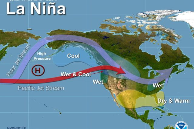 La Niña regresa al Pacífico: Cómo impactará el clima en México este 2025