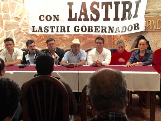 Destapan en Tetela a Juan Carlos Lastiri para la gubernatura