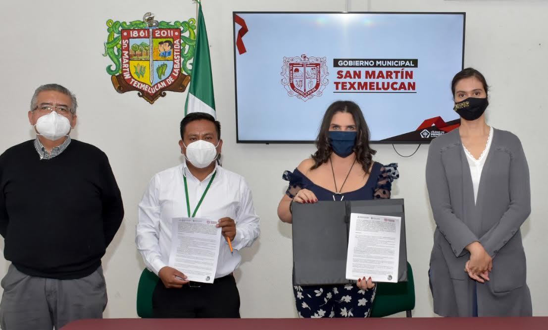 Gobierno de Texmelucan firma convenio con Segalmex