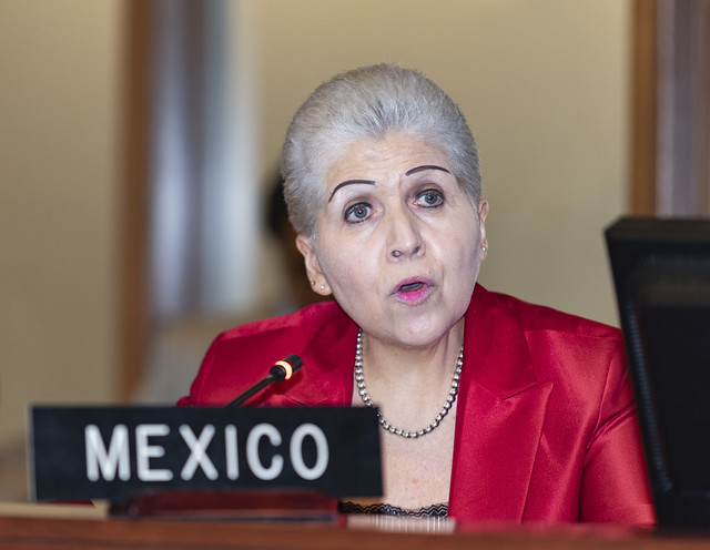 Vaya berrinche de la embajadora de México en sesión de la OEA
