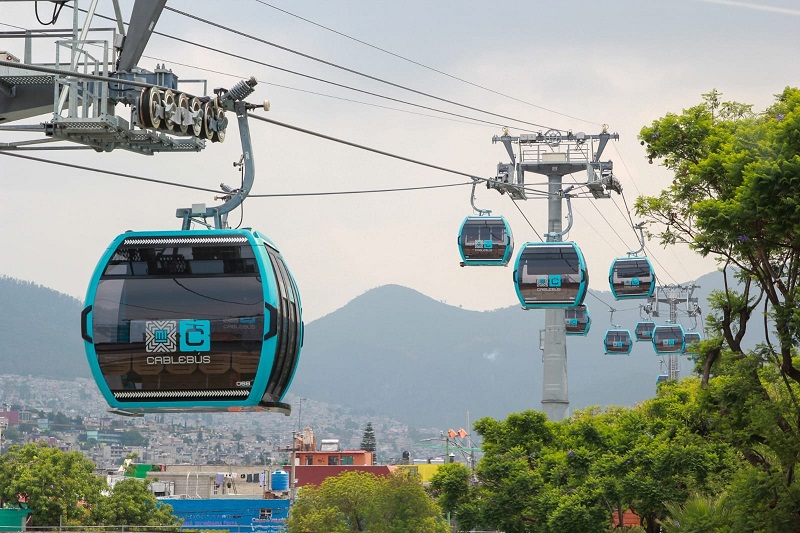 Se muda a Puebla fabricante italiana del Cablebús de la CDMX