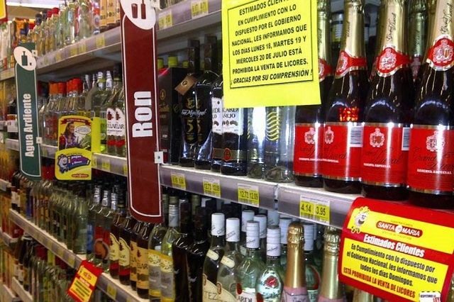 Banck pide a ediles sumarse a venta restringida de alcohol