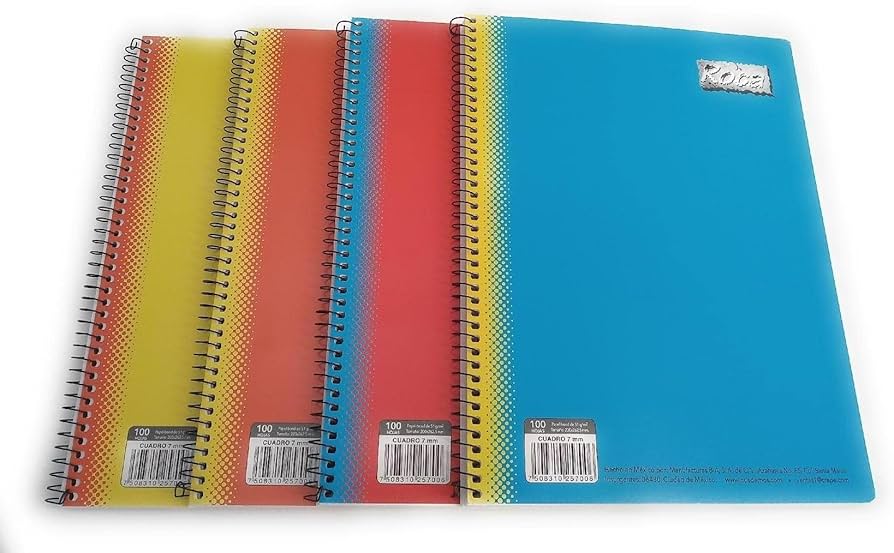 Estos son los mejores cuadernos escolares de tamaño profesional según la Profeco