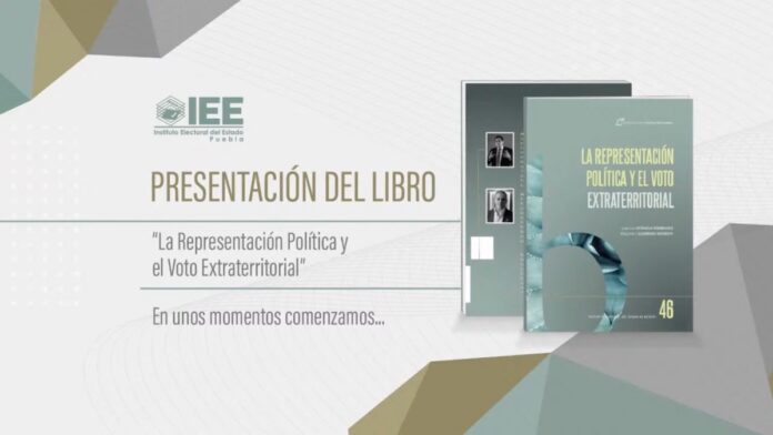 IEE presenta el libro La representación política y el voto extraterritorial de José Luis Estrada